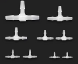 Silicone Connector Cross Tubing Connector Barbed X PP Hose Tube Connector