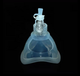 High Transparent Platinum Antitoxin Silicone Nose and Mouth Mask for Medical Equipment