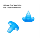 Customize Silicone Food Grade Duckbill Flip Top Cap with Silicone Valve