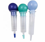 High Quality Medical Blue Color 60ml, 90ml Disposable Bulb Syringe