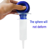 High Quality Medical Blue Color 60ml, 90ml Disposable Bulb Syringe