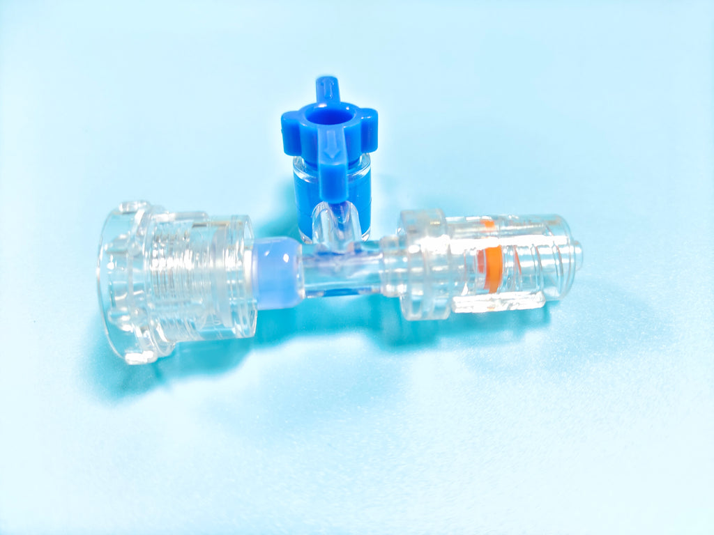 Durable Medical Luer Lock 3-Way Silicone Check Valve for medical use